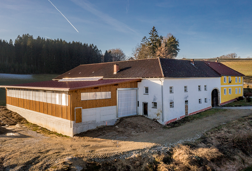 Stallung in Pierbach aussen